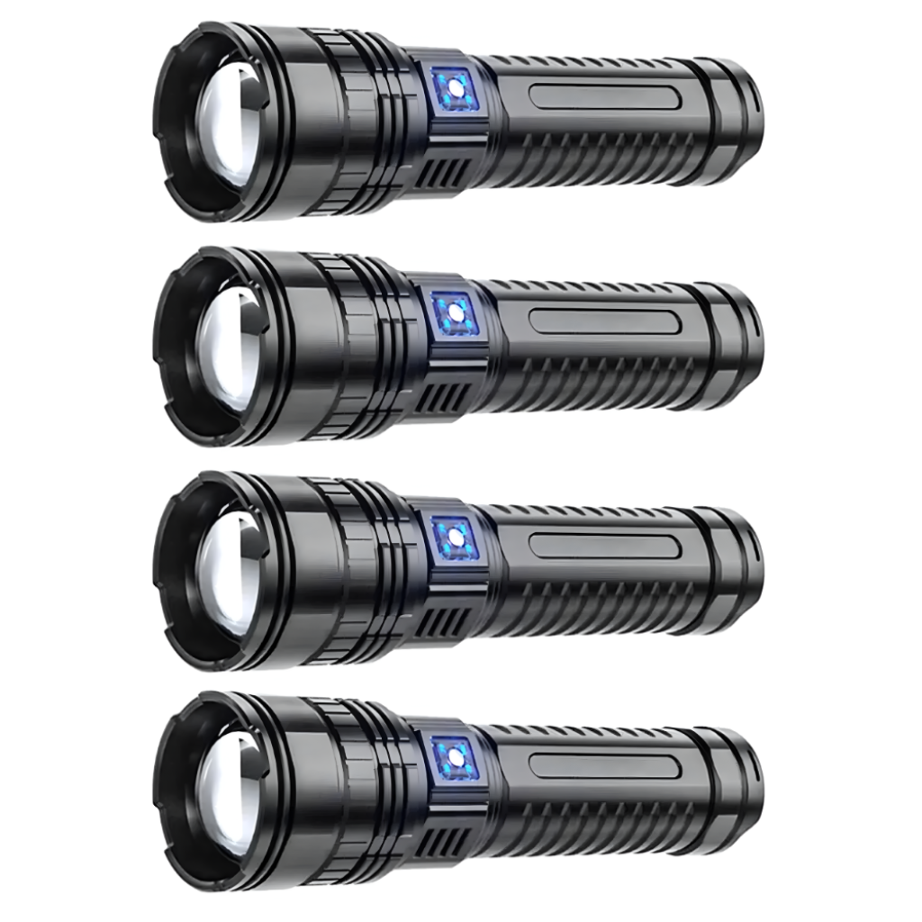 4 Starka Ficklampor 1500W