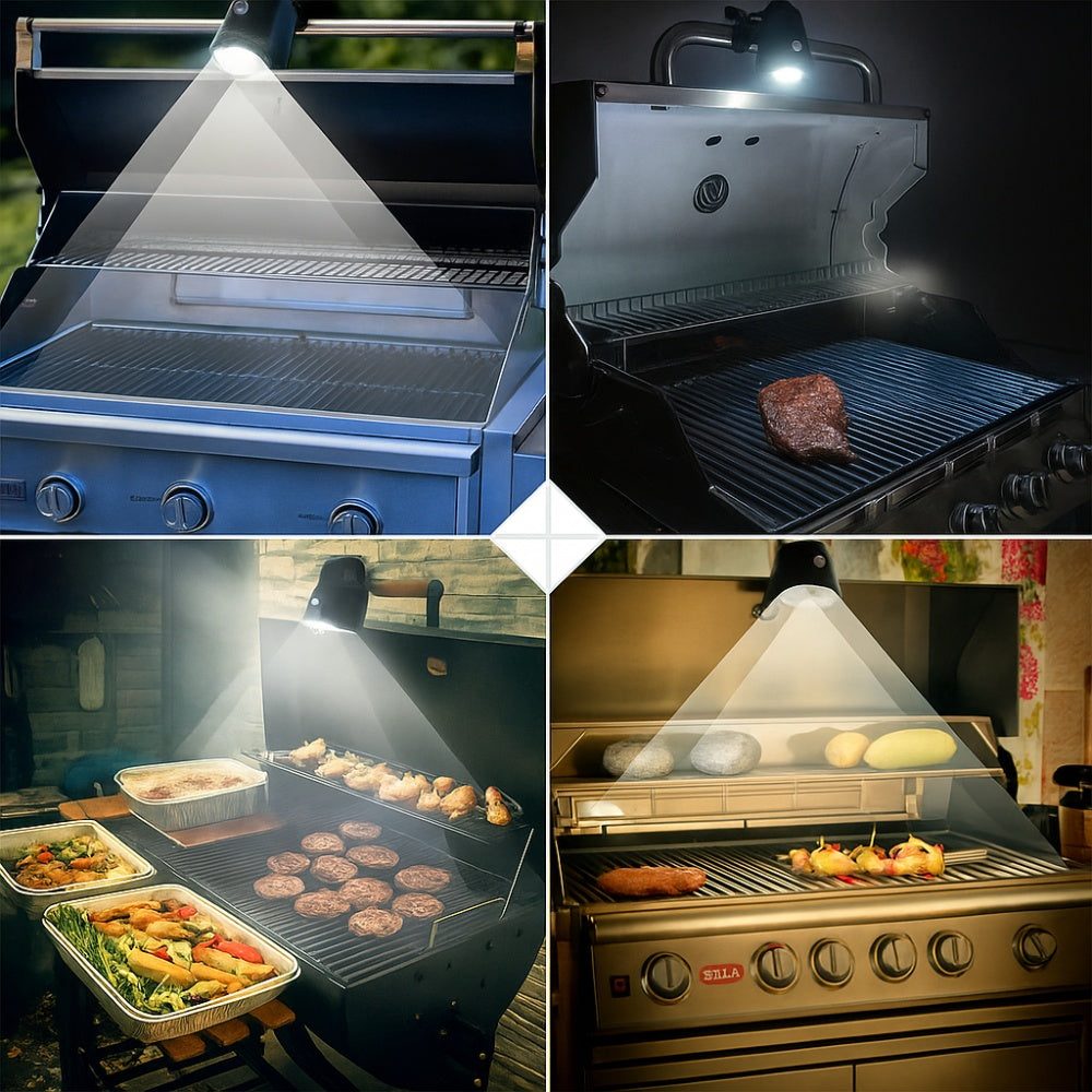 GLOMAX Grillampa 4 Olika Scenarion