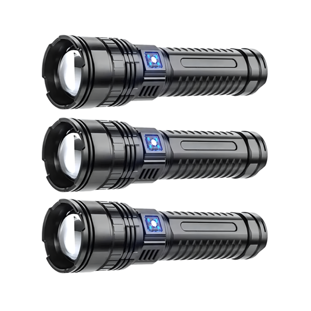 3 Starka Ficklampor 1500W